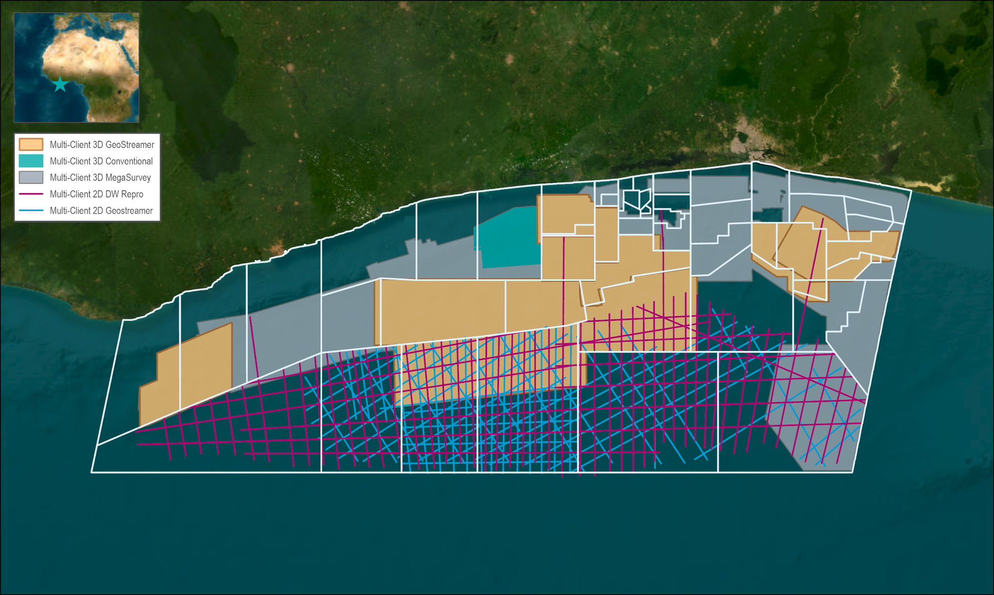 Cote DIvoire Data Map