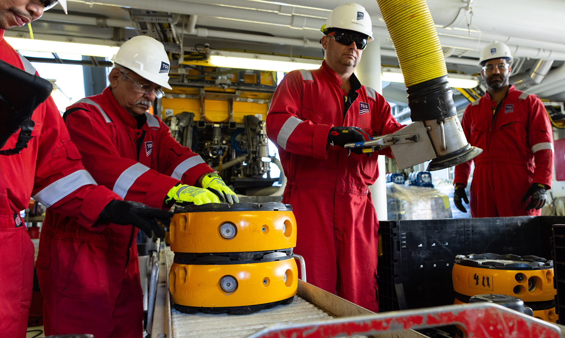 TGS Ocean Bottom Node - Crew Preparation